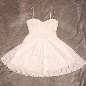 White lace sundress